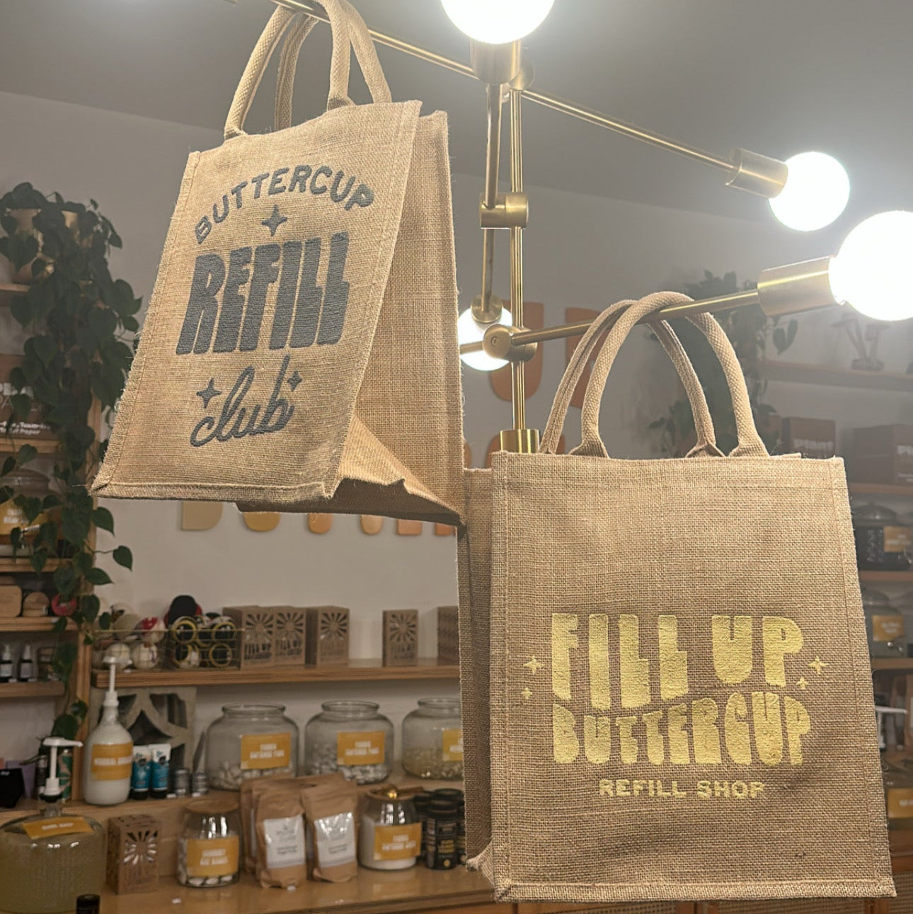 REUSABLE JUTE & COTTON BAGS - FUB MERCH