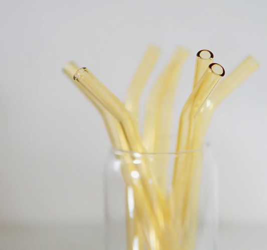 GLASS BENT STRAW