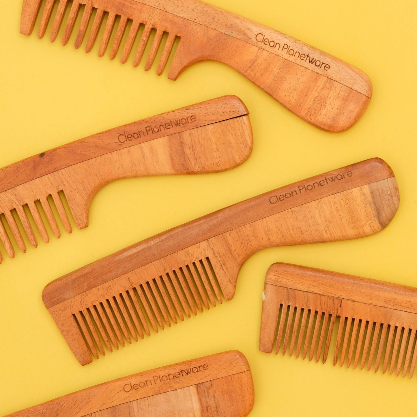 PURE NEEM WOOD HAIR COMB