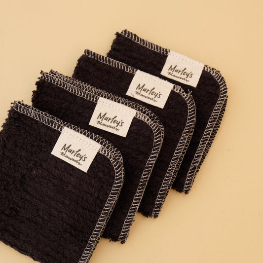 WASHCLOTHS - 100% COTTON CHENILLE SET OF 4