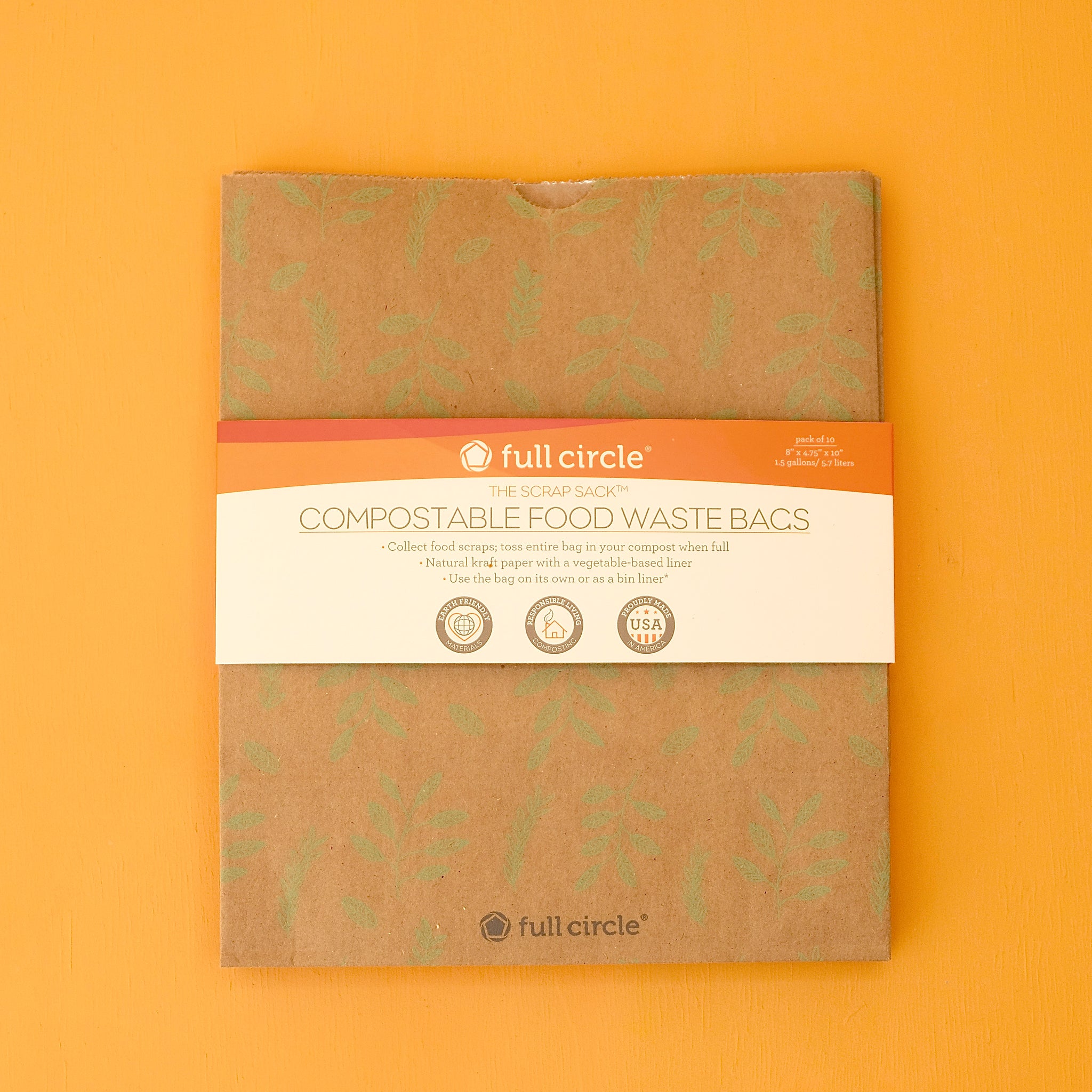 Kraft Paper Shopping Bags - Compostable Bags - Go-Compost