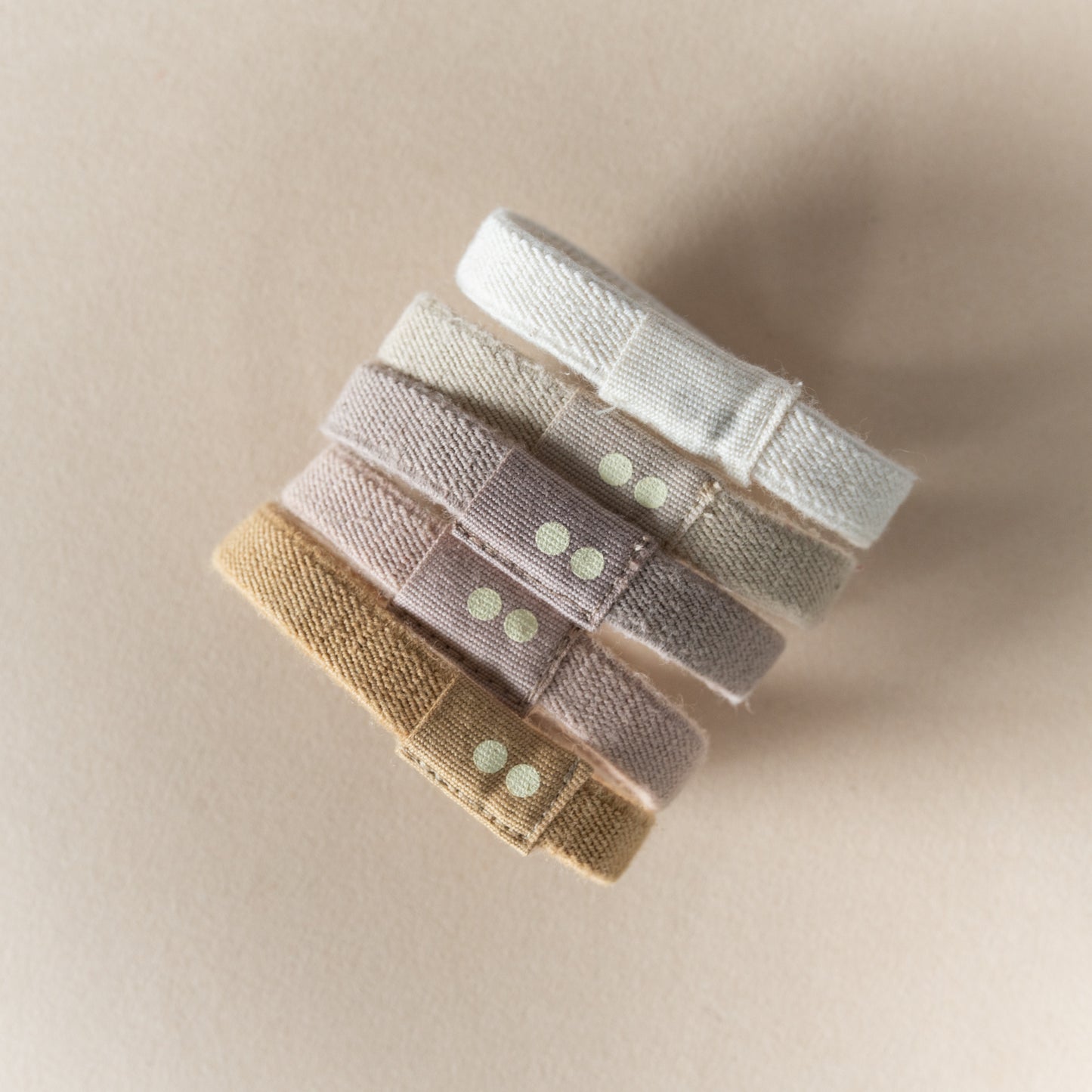 FLAT HAIR TIES - PLASTIC FREE