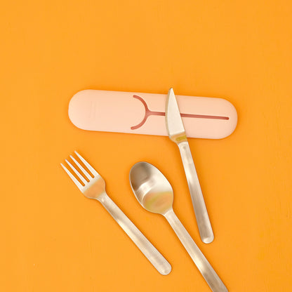 REUSABLE UTENSIL SET - STAINLESS STEEL